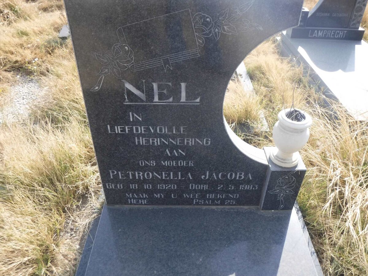 NEL Petronella Jacoba 1920-1983