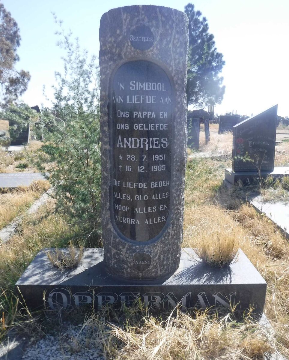 OPPERMAN Andries 1951-1985