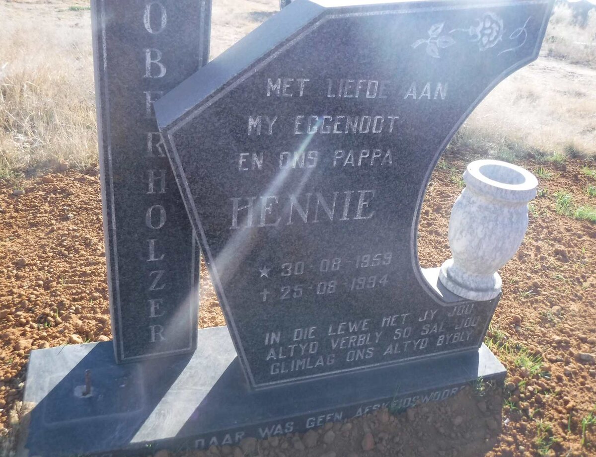 OBERHOLZER Hennie 1959-1994