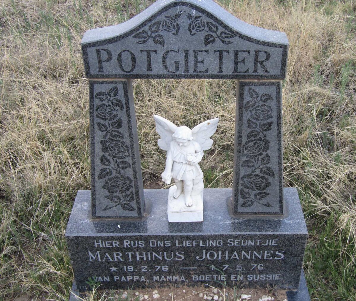 POTGIETER Marthinus Johannes 1976-1976