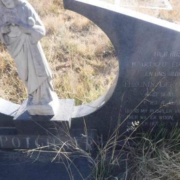 POTGIETER Petrus Andries Nel 1911-1991 :: POTGIETER Theunis Gerhardus 1937-1979