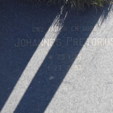 PRETORIUS Johannes 1925-1993
