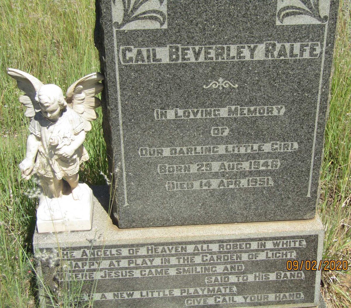 RALFE Gail Beverley 1946-1951