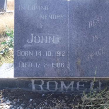 ROMEO John 1912-1986