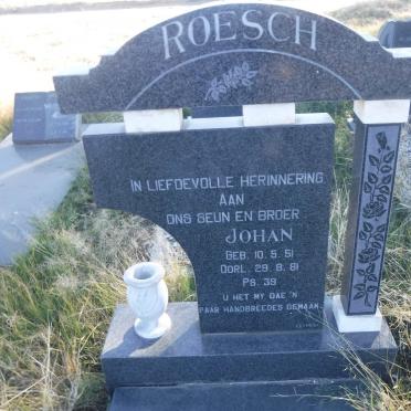 ROESCH Johan 1951-1981