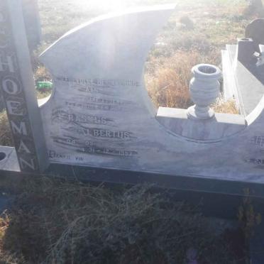 SCHOEMAN Rasmus Albertus 191?-1993 &amp; Magdalena Jacoba 1919-1999