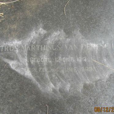 SCHYFF Petrus Marthinus, van der 1912-1969