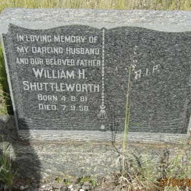 SHUTTLEWORTH William H. 1881-1958