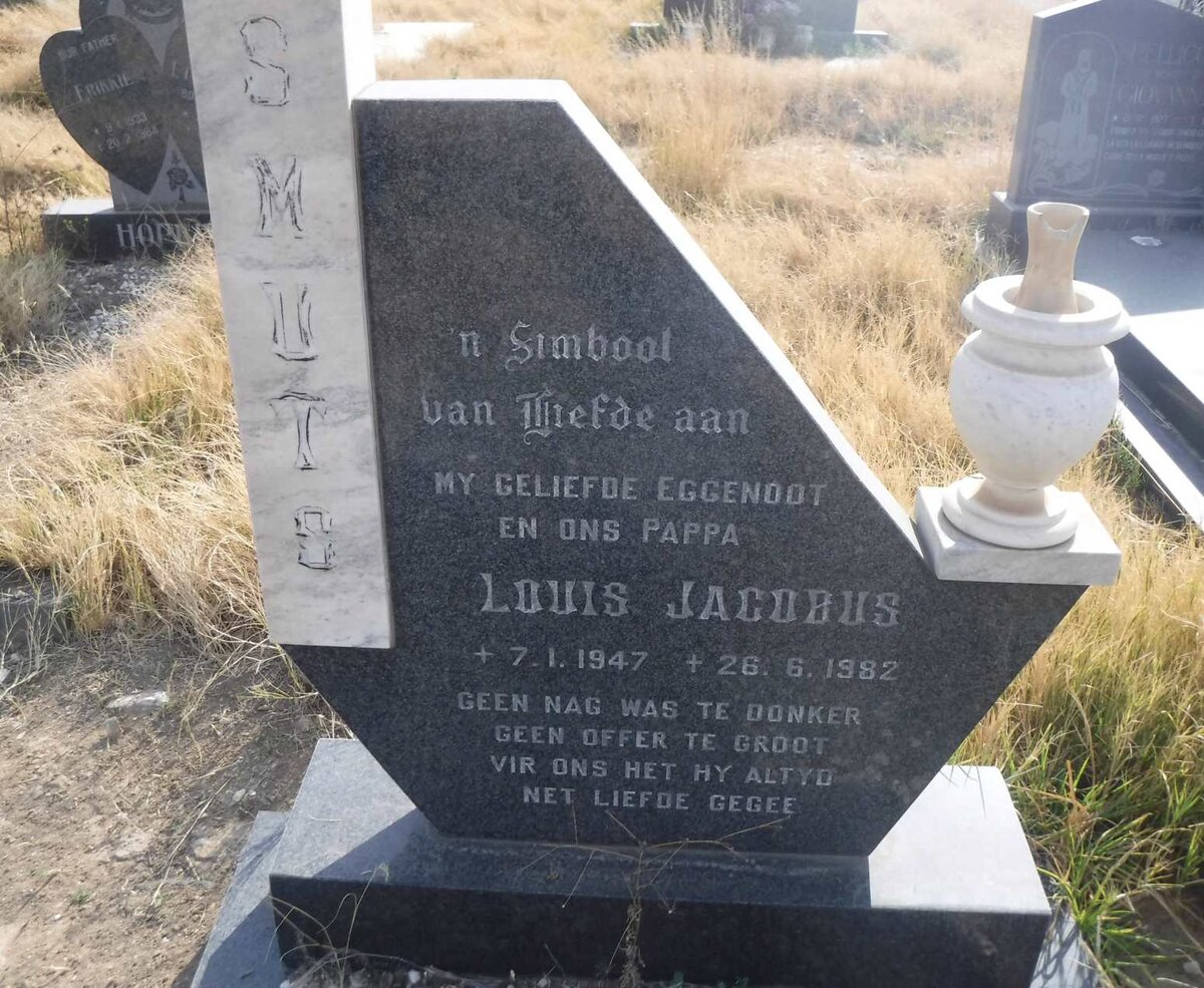 SMUTS Louis Jacobus 1947-1982