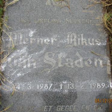 STADEN Werner Rikus, van 1987-1989