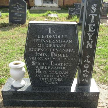 STEYN John Daniel 1953-2011