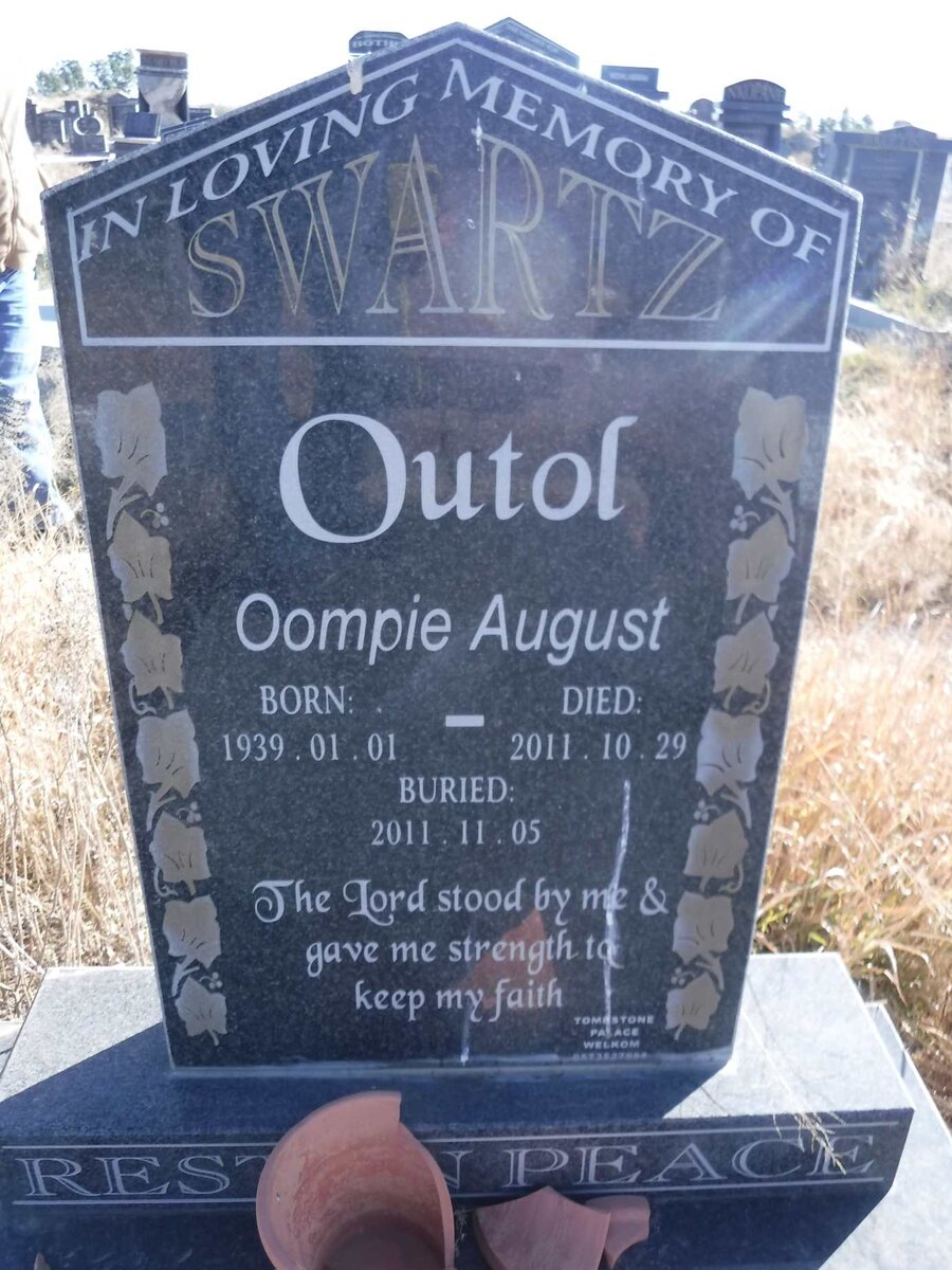 SWARTZ August 1939-2011