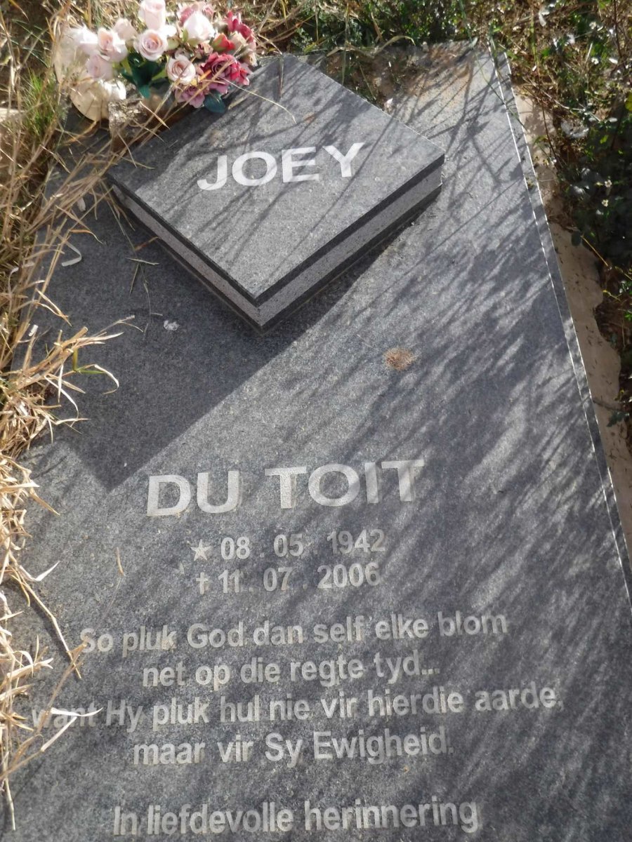 TOIT Joey, du 1942-2006