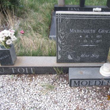 TOIT Leon Egbert, du 1920-1991 &amp; Margareth Grace 1921-1977