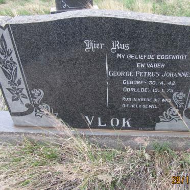 VLOK George Petrus Johannes 1942-1975