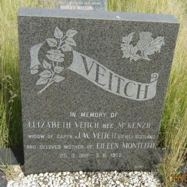 VEITCH Elizabeth nee McKENZIE 1881-1958
