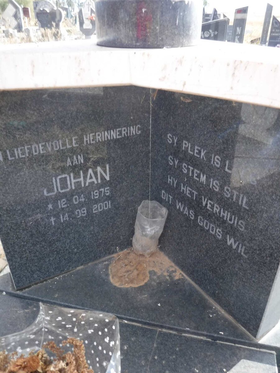 VENTER Johan 1975-2001