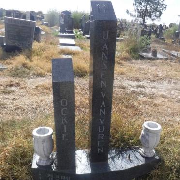 VUREN Ockie, Jansen van 1941-1991