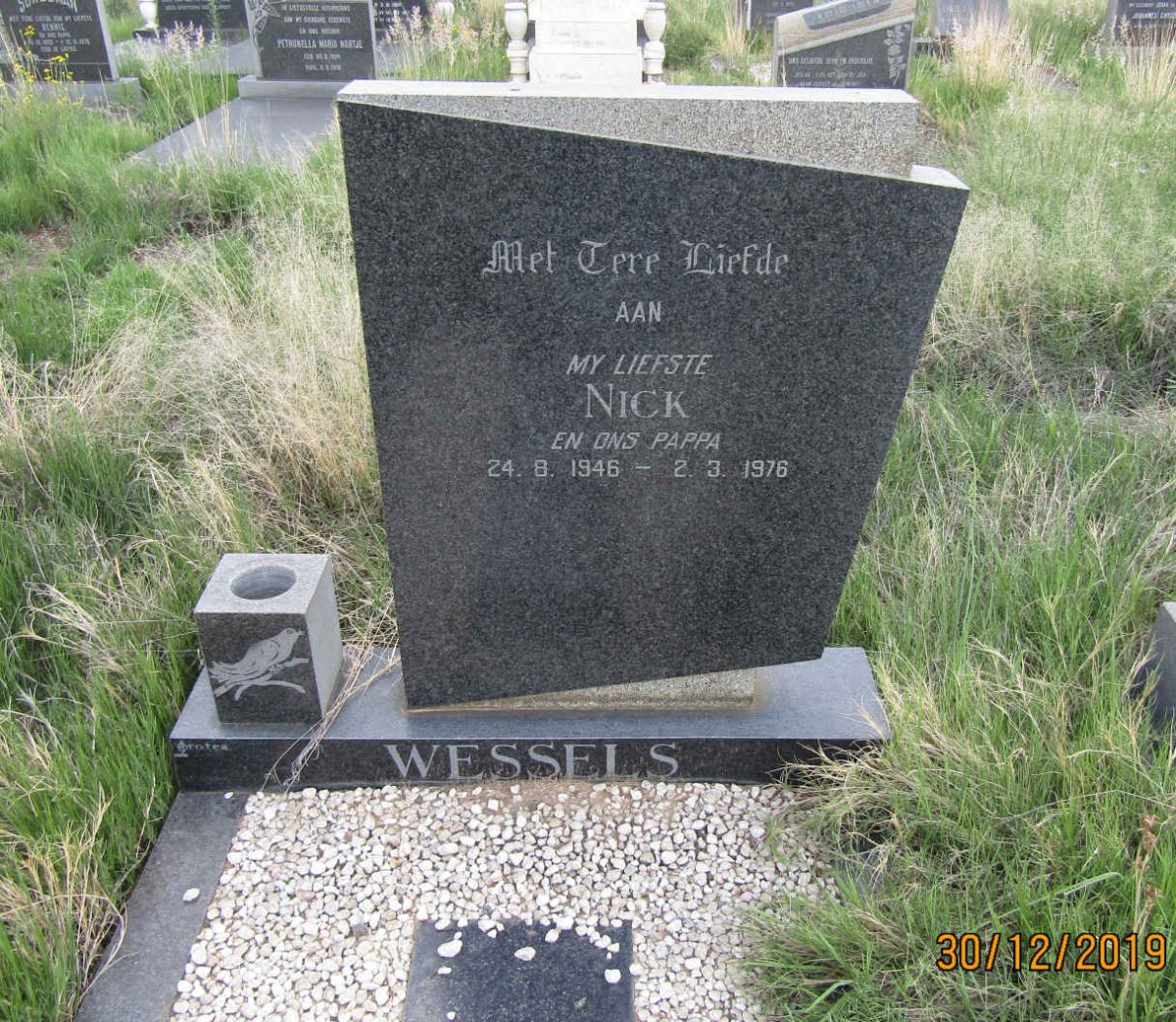 WESSELS Nick 1946-1976