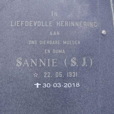 WENTZEL S.J. 1926-2002 &amp; S.J. 1931-2018