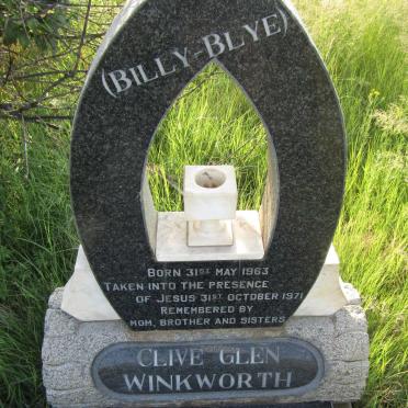 WINKWORTH Clive Glen 1963-1971