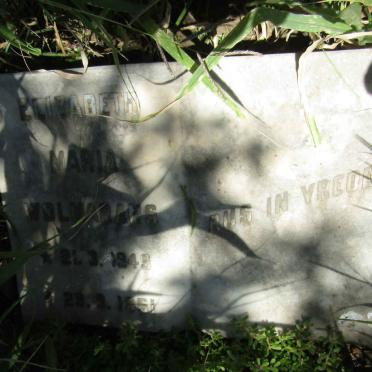 WOLMARANS Elizabeth Maria 1949-1951