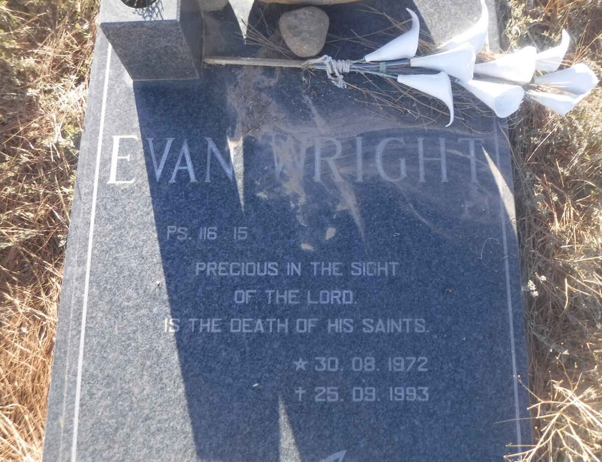 WRIGHT Evan 1972-1993