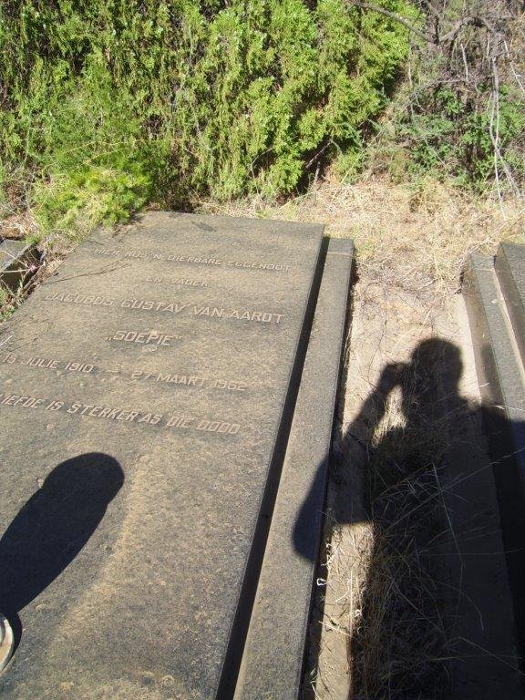 AARDT Jacobus Gustav, van 1910-1962