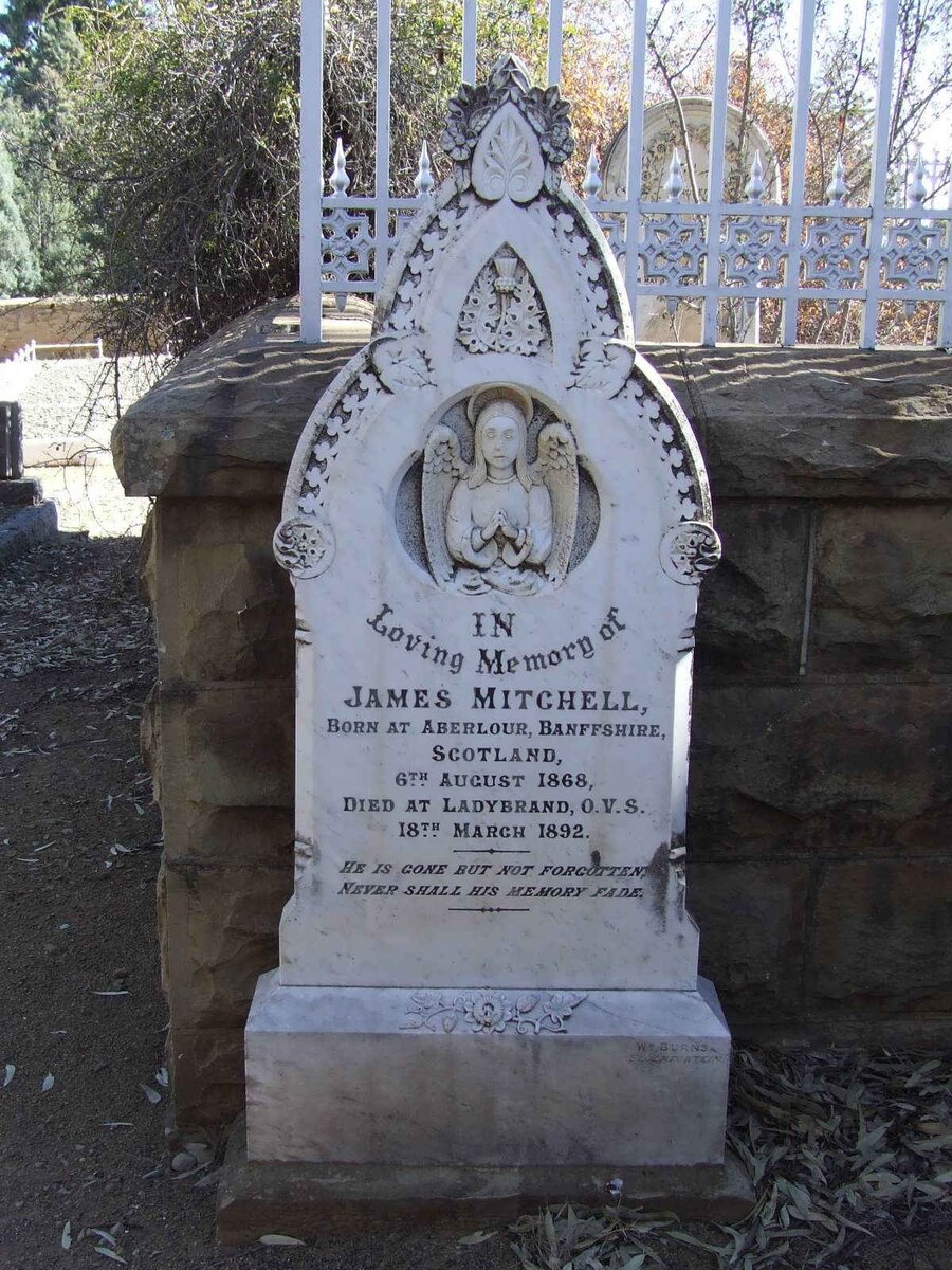 MITCHELL James 1868-1892