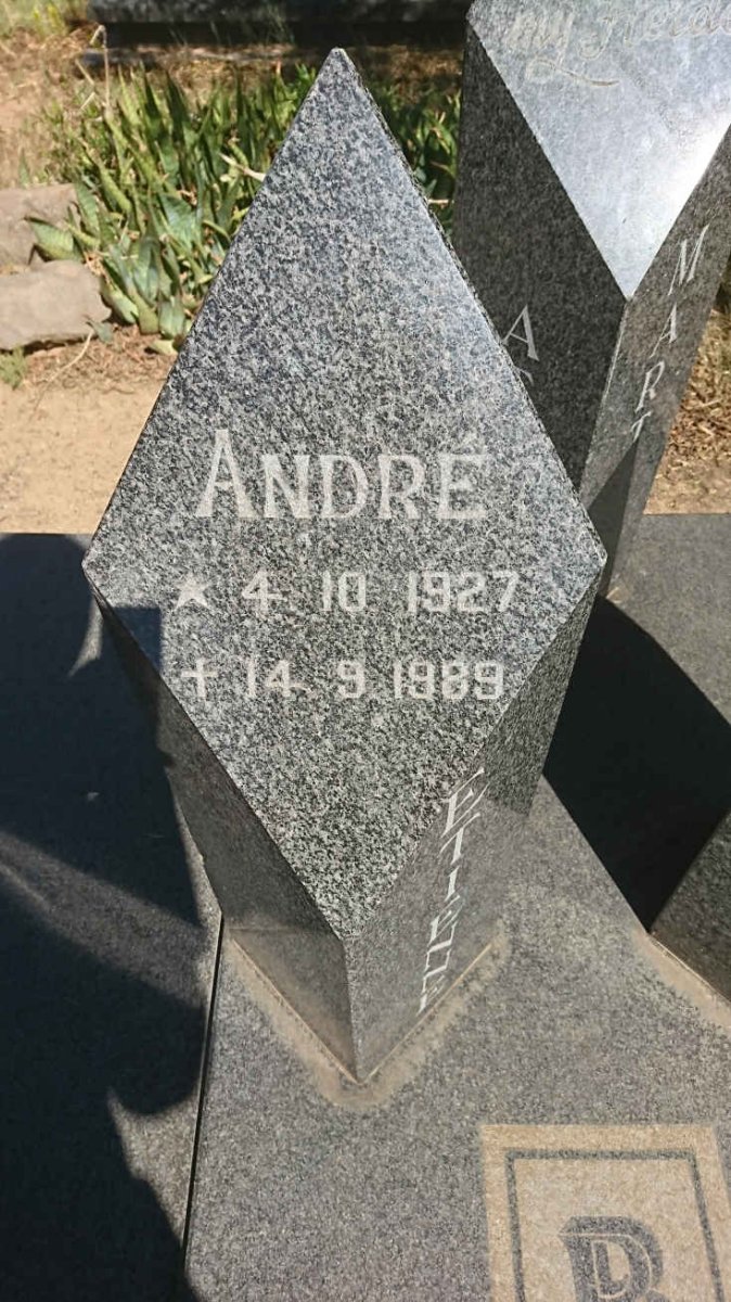 BEYLEVELD Andre 1927-1989 &amp; Martina 1934-