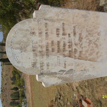 BECKER Fredrick J.S. -1875