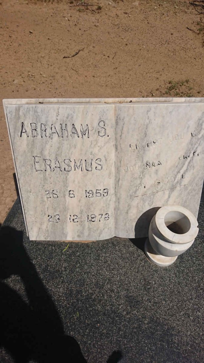 ERASMUS Abraham S. 1959-1978