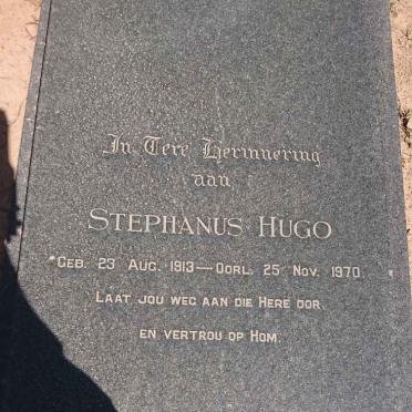 HUGO Stephanus 1913-1970