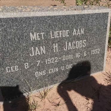 JACOBS Jan H. 1922-1952