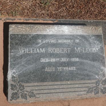 McLEOD William Robert -1956