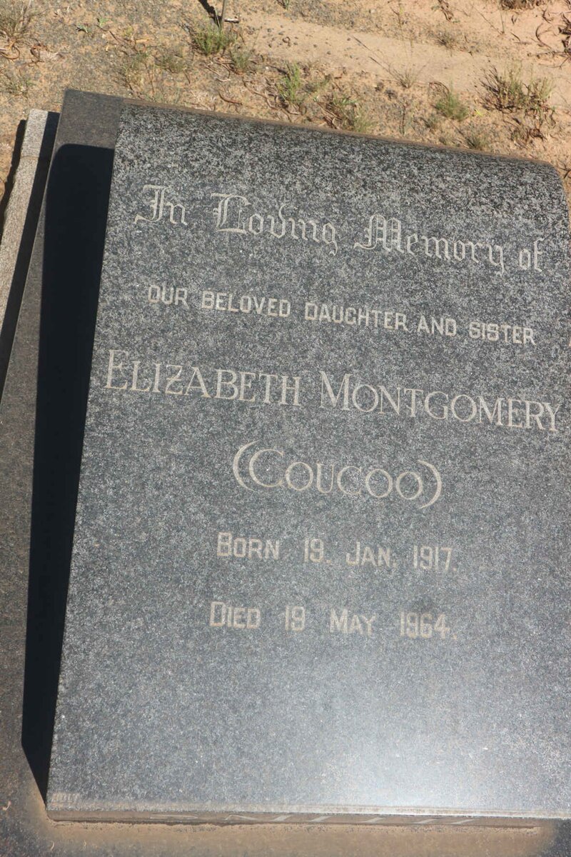 MONTGOMERY Elizabeth 1917-1964