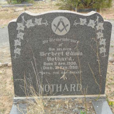 NOTHARD Herbert Edwin 1908-1950