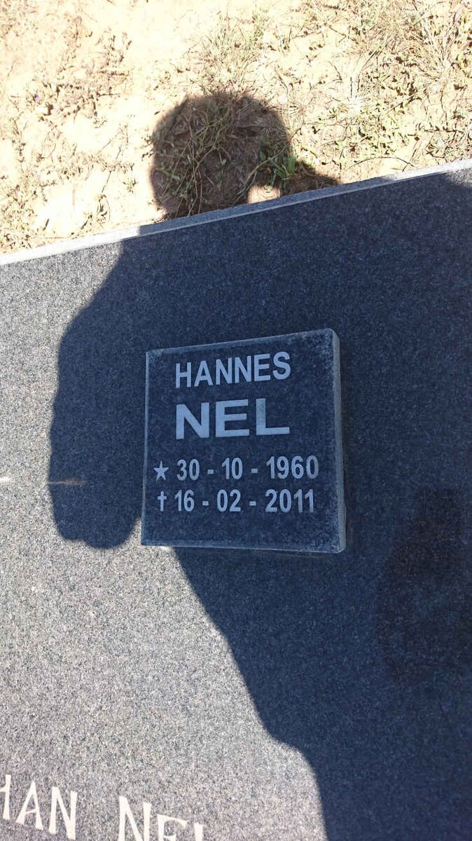 NEL Johan 1939-1980 :: NEL Hannes 1960-2011