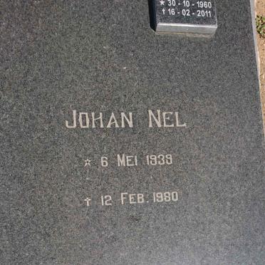 NEL Johan 1939-1980 :: NEL Hannes 1960-2011