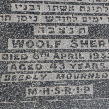 SHER Woolf -1933