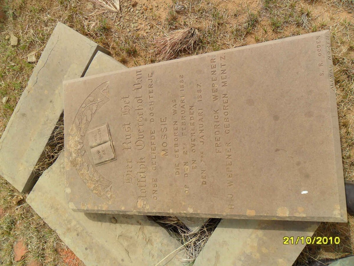 WEPENER Mossie 1882-1887