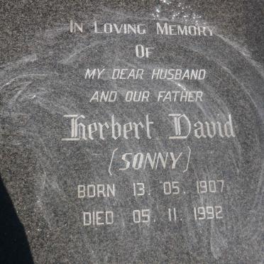 ? Herbert David 1907-1992