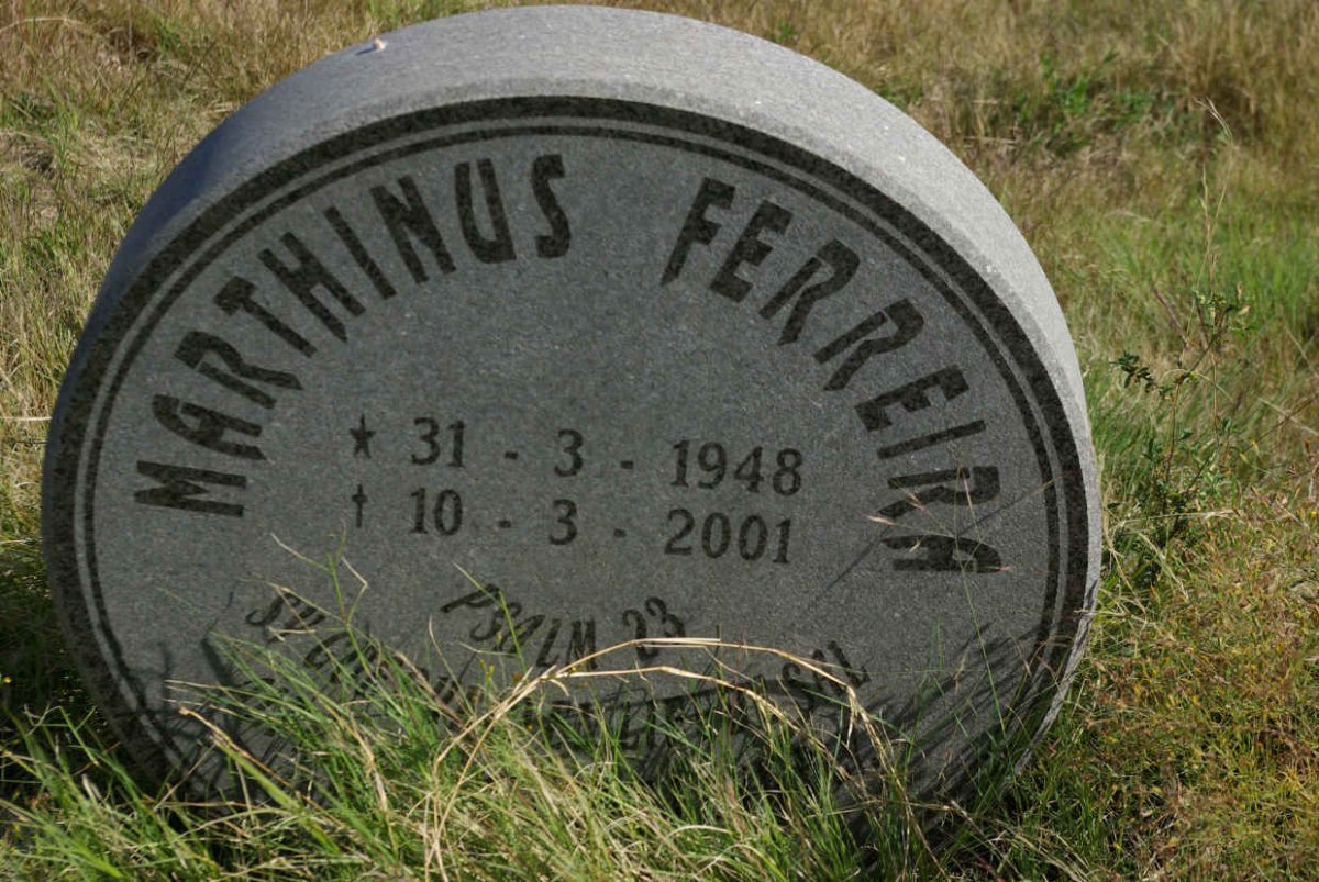 FERREIRA Marthinus 1948-2001