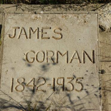 GORMAN James 1842-1935