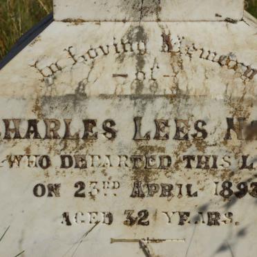 NASH Charles Lees -1893