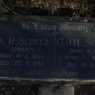 SCHULZ A.R. 1854-1943 &amp; G.J.H. DE KOK 1866-1949