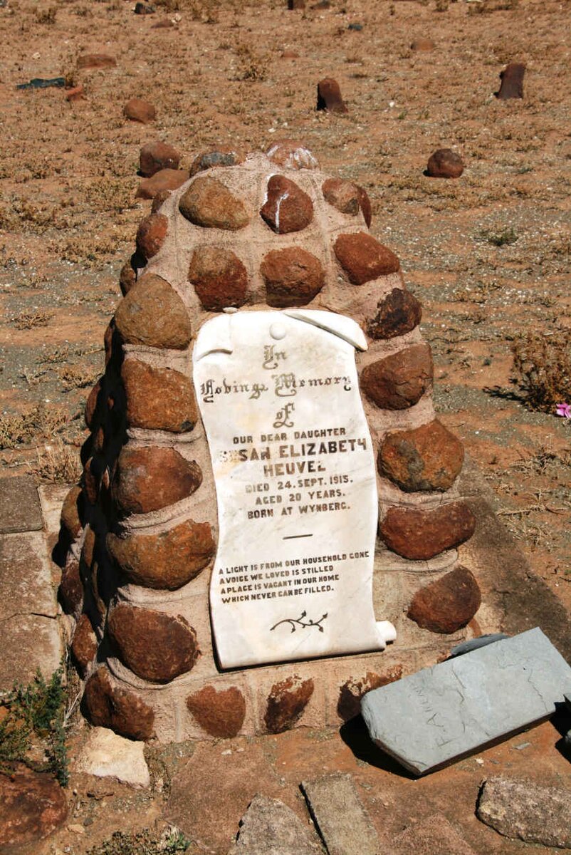 HEUVEL Susan Elizabeth -1915