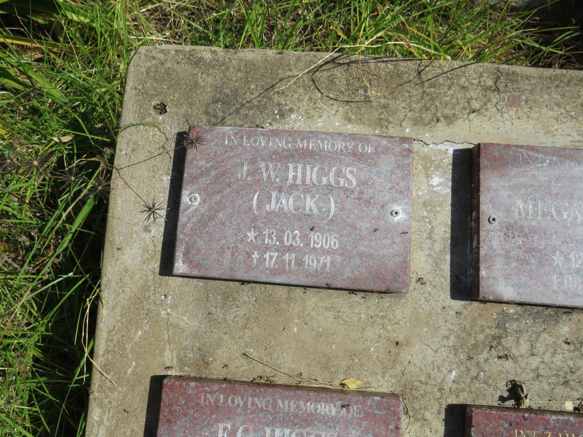 HIGGS J.W. 1906-1971