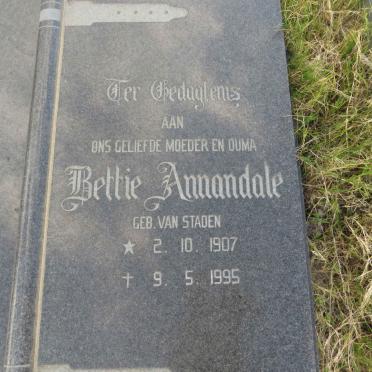 ANNANDALE George 1906-1982 & Bettie VAN STADEN 1907-1995_1