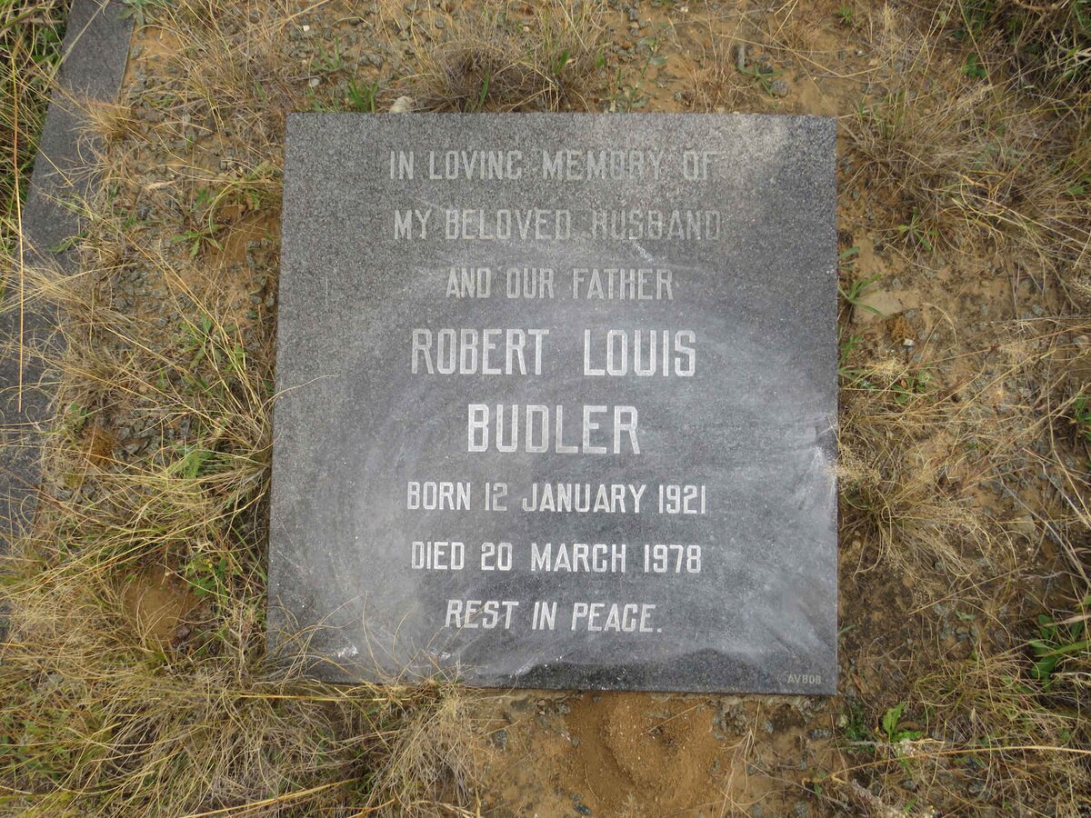 BUDLER Robert Louis 1921-1978
